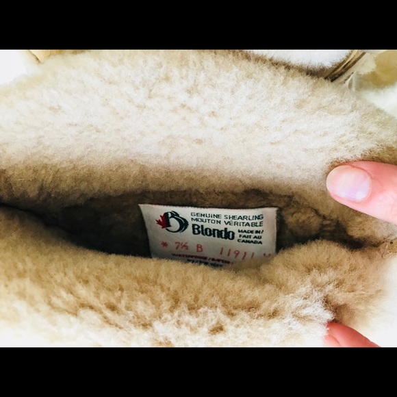 ‼️SOLD‼️Blondo Genuine Shearling Tan Suede Boots - Picture 4 of 8